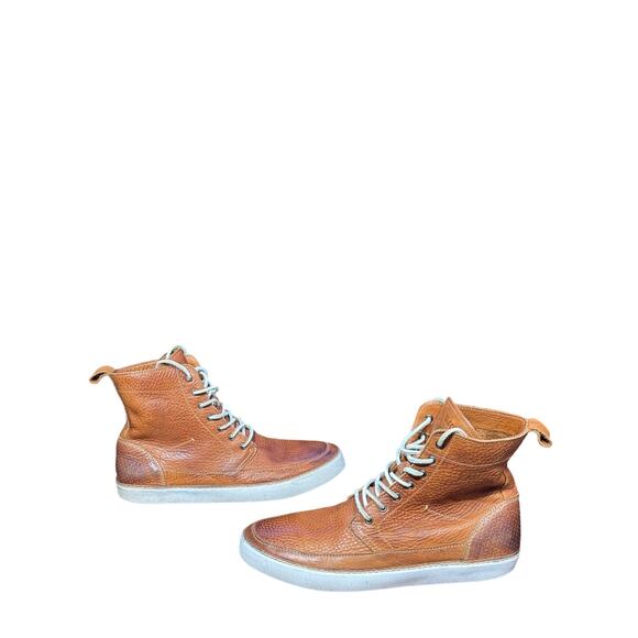 Men's Blackstone leather sneaker size euro 44 - US 11 - Picture 1 of 8